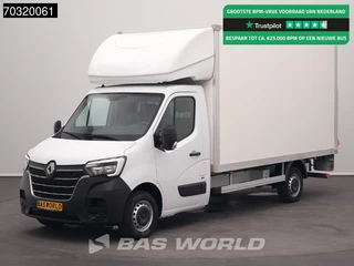 Renault Master 145PK Laadklep Bakwagen LED Airco Cruise D'Hollandia Euro6 Meubelbak Koffer Airco Cruise control