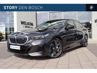 Hoofdafbeelding BMW i5 BMW i5 eDrive40 High Executive M Sport / Panoramadak / Adaptief onderstel professional / Trekhaak / Parking Assistant Professional / Adaptieve LED / Stoelventilatie