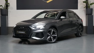 Audi A3 Sportback 40 TFSIe 3x S-Line BLACK OPTIK-AUTOMAAT-ACC-AMBIANCE-CAMERA-DRIVE SELECT-KEYLESS-MATRIX-NAVIGATIE-STOELVERWARMIN