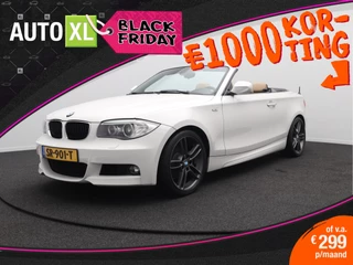 BMW 1 Serie Cabrio 118i High Exe. M-Sport Sportstoelen Leder Bluetooth 1