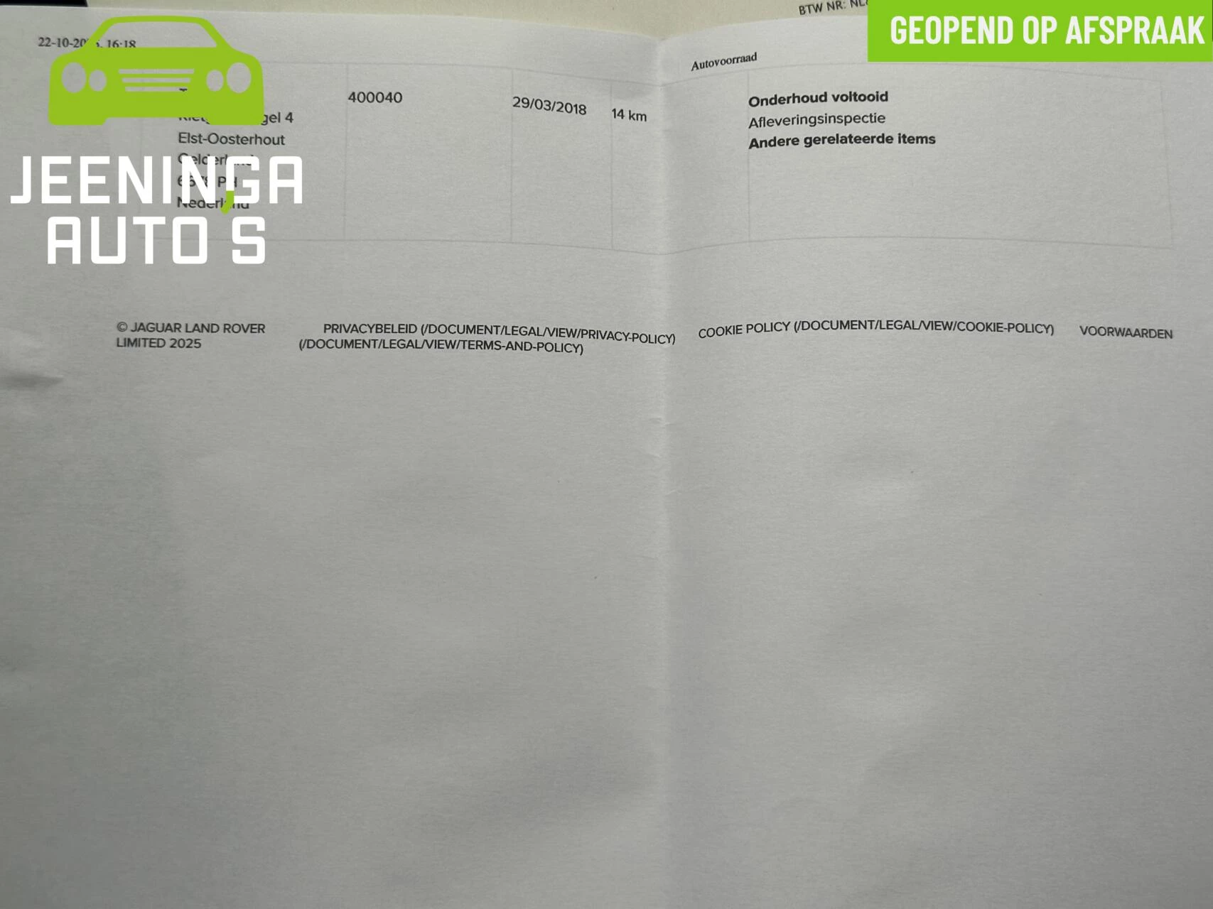 Hoofdafbeelding Jaguar F-PACE