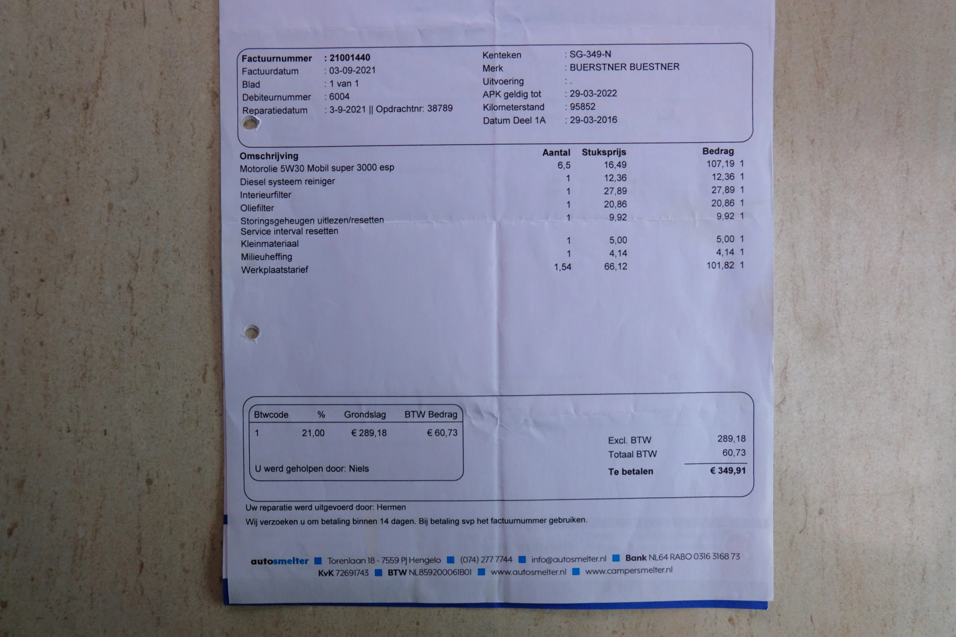 Hoofdafbeelding Bürstner Ixeo time it 726G | ACTIEPRIJS!
