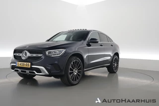 Mercedes-Benz GLC Coupé 300e 4MATIC Business Solution Luxury | Adapt. Cruise | Apple CarPlay & Android Auto | Pano | Trekhaak | Dodehoek | Stoelverw.