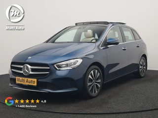 Mercedes-Benz B-Klasse 250 e Progressive PHEV 218pk Dealer O.H. | Trekhaak Af Fabriek | Panodak | Camera | Lederen Sportstoelen Memory & Verwarmd | Apple Carplay | Keyless | Cruise Control | Navigatie | DAB | Plug In Hybrid