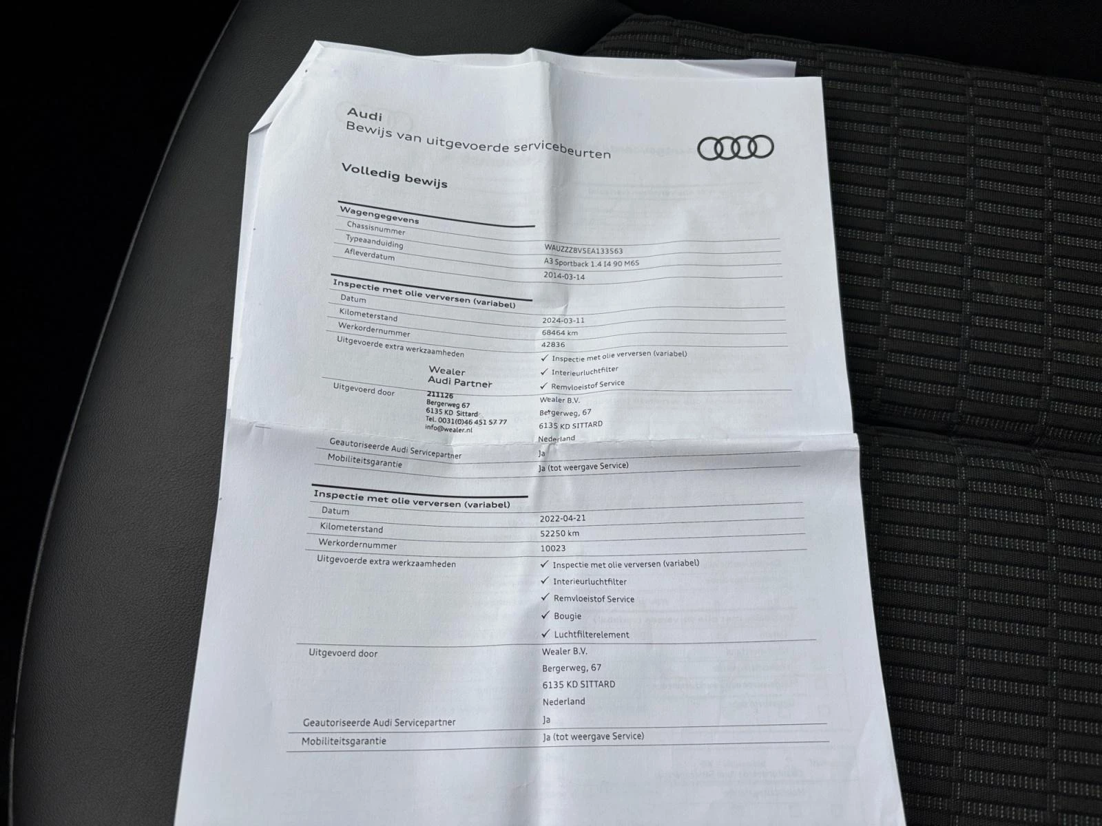 Hoofdafbeelding Audi A3