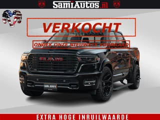 Dodge Ram 1500 Night Premium | Full Option | De Meest Luxe Pick-Up in zijn Klasse | Comfortabele Dubbele Cabine met Royale 5 Zitplaatsen | BPM vrij | Nu Leverbaar uit Voorraad | Voorraad Nr 2200 - 0886