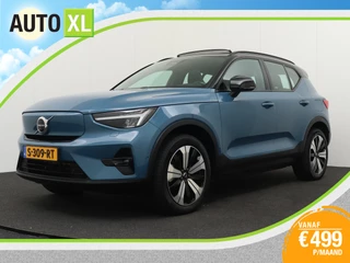 Volvo XC40 Recharge Ultimate 70 kWh (96%SOH) Warmtepomp Pano-dak Elek. Trekhaak