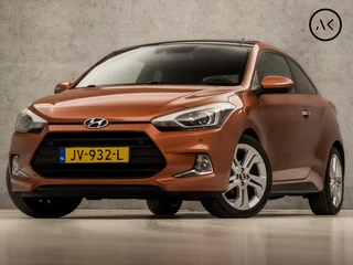 Hyundai i20 Coupé 1.2 HP i-Drive Sport (SCHUIFDAK, NAVIGATIE, CAMERA, TREKHAAK, SPORTSTOELEN, KEYLESS, GETINT GLAS, CRUISE, NIEUWE APK, NIEUWSTAAT)