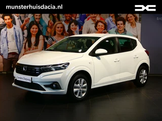 Dacia Sandero 1.0 TCe 90 Comfort - 1e Eigenaar, Dealer Onderhouden - Trekhaak, airco, cruise, LED koplampen