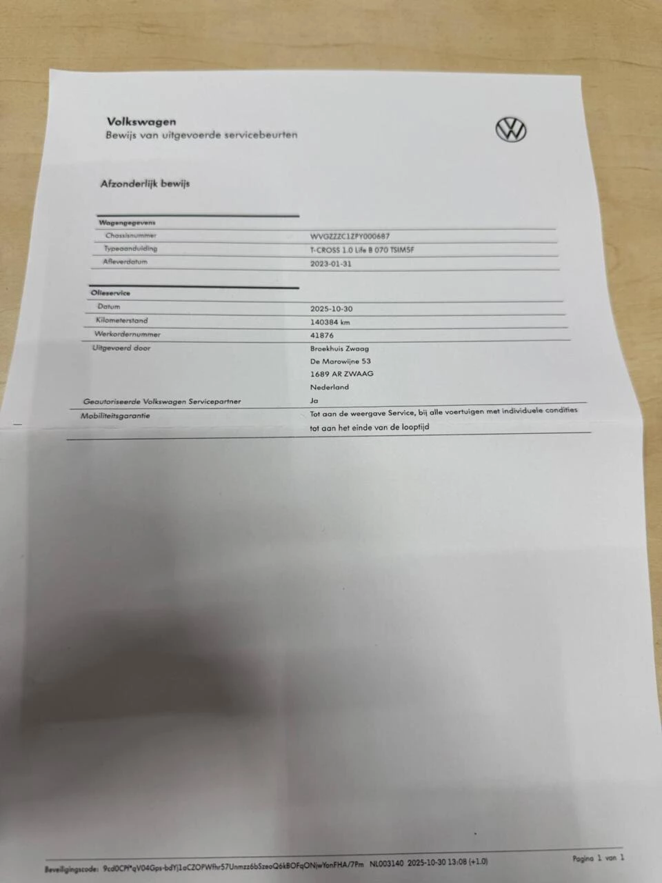 Hoofdafbeelding Volkswagen T-Cross