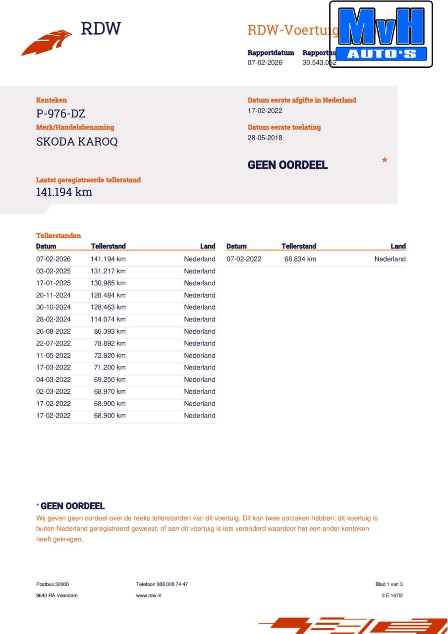 Hoofdafbeelding Škoda Karoq