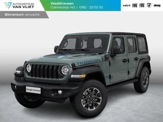 Jeep Wrangler Unlimited 4xe 380 Rubicon | Rock-Trac full time 4WD systeem | 17" | Stoel&Stuur Verwarm. | 12,3" Navi | Adapt. Cruise | Alpine Audio