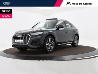 Hoofdafbeelding Audi Q5 Audi Q5 Sportback Advanced edition 50 TFSI e 220 kW/299 PK · Luchtvering · Glazen panoramadak · Ass. pakket City + Tour · Lederen bekleding