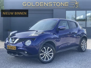 Nissan Juke 1.2 DIG-T S/S Tekna 1e Eigenaar,Leder,Schuifdak,Camera,Navi,Stoelverwarming,115pk,Clima,Cruise,Dealer Onderhouden,Lmv 17'',Apk tot 10-2025