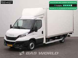 Iveco Daily 35S18 3.0L Automaat Laadklep Bakwagen LED Airco Cruise D'Hollandia Euro6 Meubelbak Koffer Airco Cruise control
