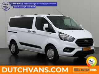 Ford Transit Custom 2.0TDCI 130PK Dubbele Cabine | Navigatie | Camera | 6-Peroons | Trekhaak | Dakdragers