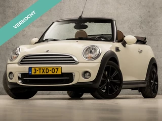 MINI Cooper Cabrio Mini 1.6 Pepper (NAVIGATIE, NAP, CLIMATE, STOELVERWARMING, LEDEREN SPORTSTOELEN, LM VELGEN, CRUISE, BLUETOOTH, NIEUWE APK, NIEUWSTAAT)