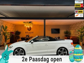 Audi A3 Cabriolet 1.4 TFSI CoD Ambition Sport Edition NAP Garantie NekVW StoelVW Leder Cruise Navi Clima Led Rijklaar