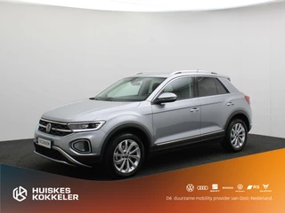 Volkswagen T-Roc Style 1.5 TSI 150pk DSG Automaat Adaptive cruise control, Achteruitrijcamera, Parkeersensoren, LED koplampen, Airco, DAB, Radio, App connect, Bluetooth, Parkeer assistent