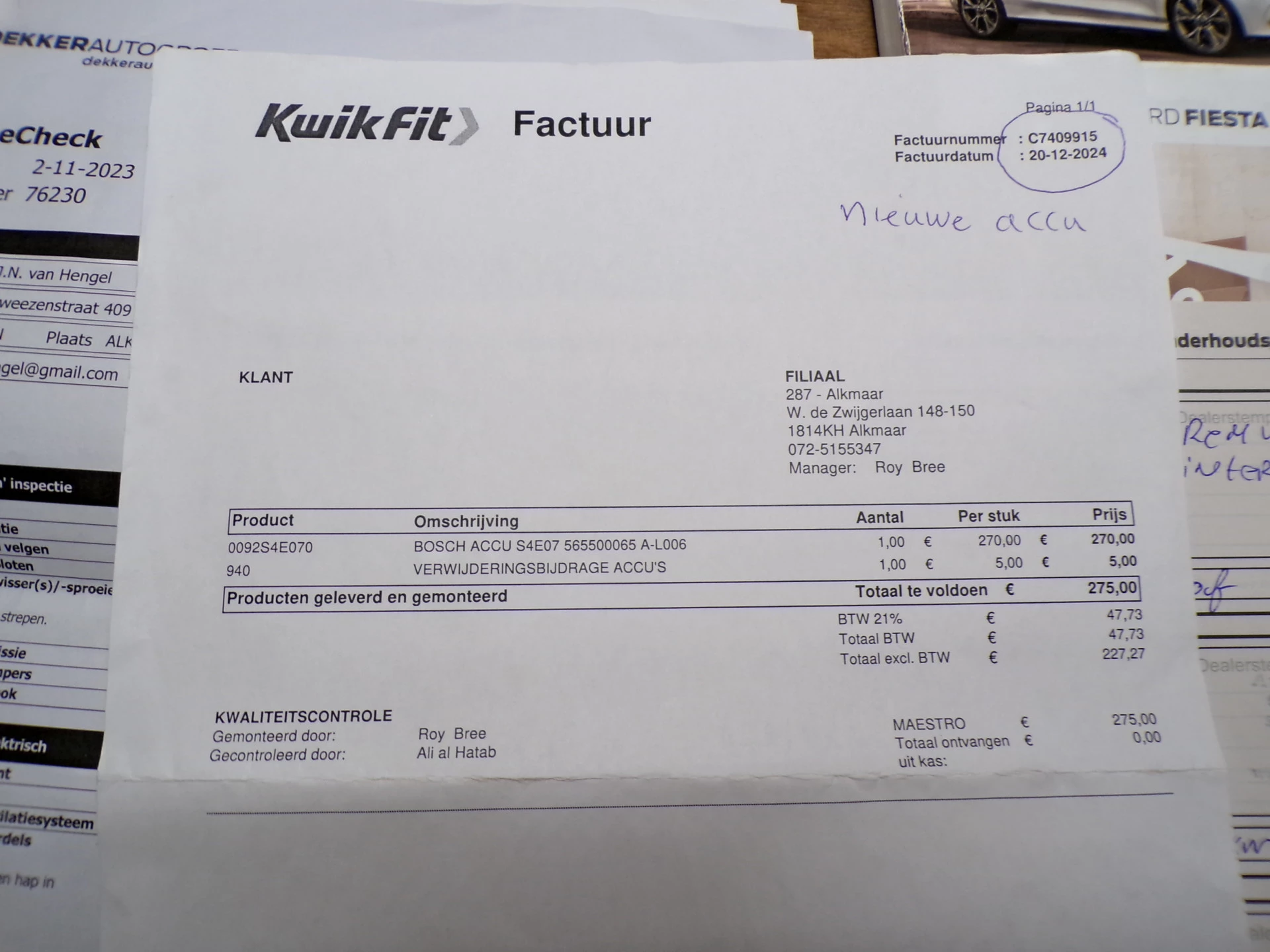 Hoofdafbeelding Ford Fiesta