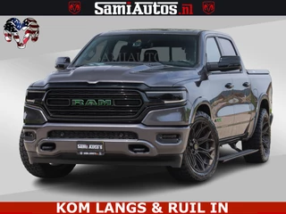 Dodge Ram 1500 LIMITED 5.7 V8 | GRANITE KLEUR | BRONS 4PLAY WIELEN | HUD | MEGA DIK | LUCHTVERING | VOLLE PICK UP | CREW CAB 5 PERSOONS GRIJS KENTEKEN | DUBBELE CABINE |