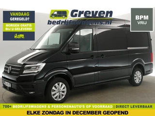 Volkswagen Crafter 35 2.0 TDI Exclusive L3H3 | NIEUW | BPM Vrij | 141PK Automaat Full LED ACC Airco Camera Carplay Comfort Stoel Virtual Navi PDC 17''LMV Trekhaak