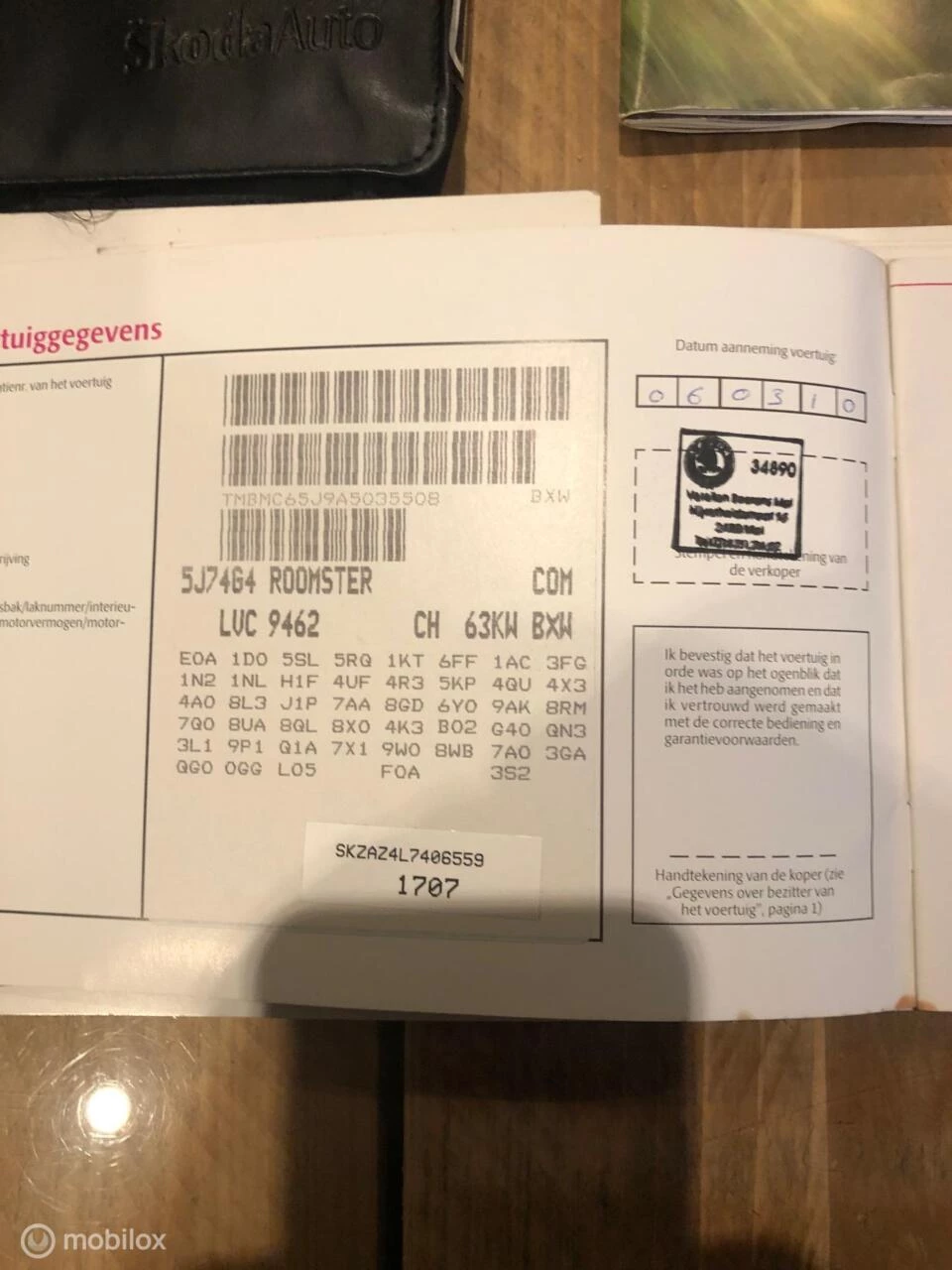 Hoofdafbeelding Škoda Roomster