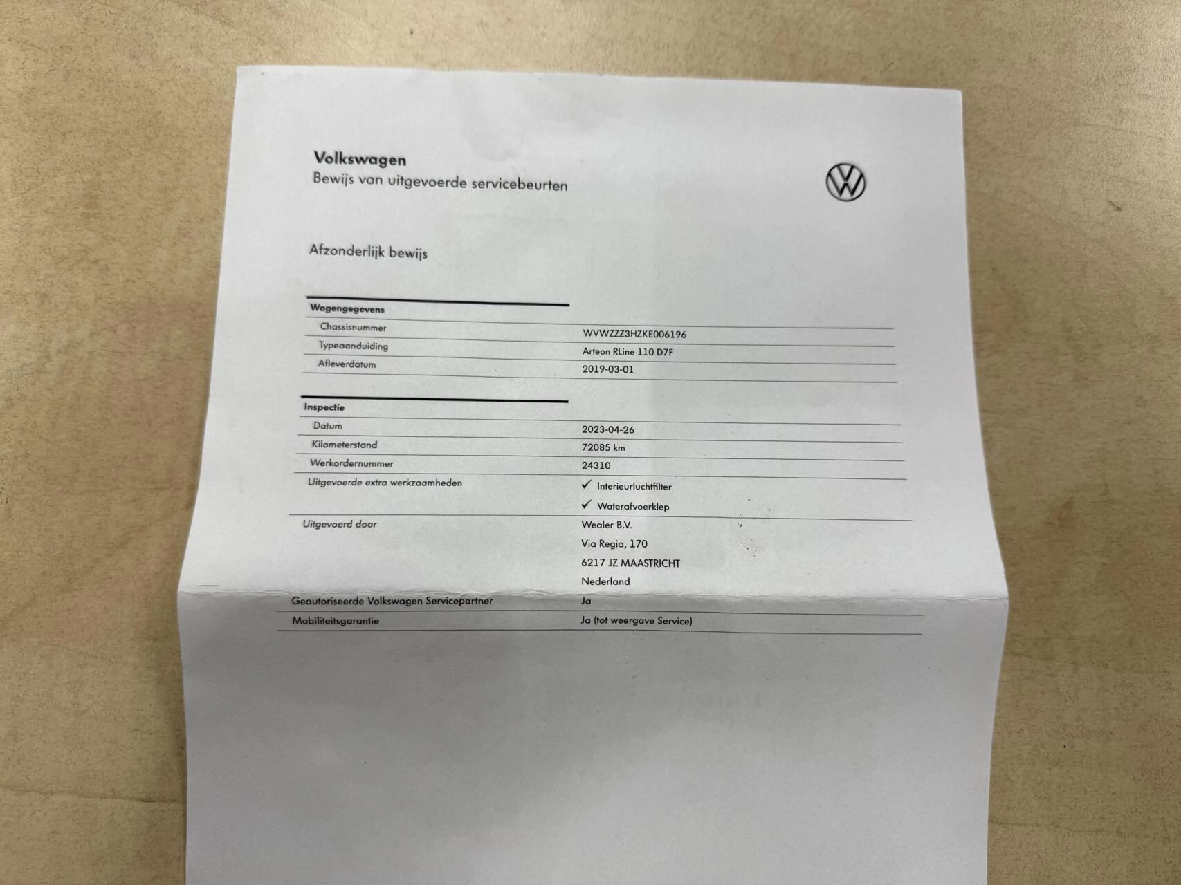 Hoofdafbeelding Volkswagen Arteon