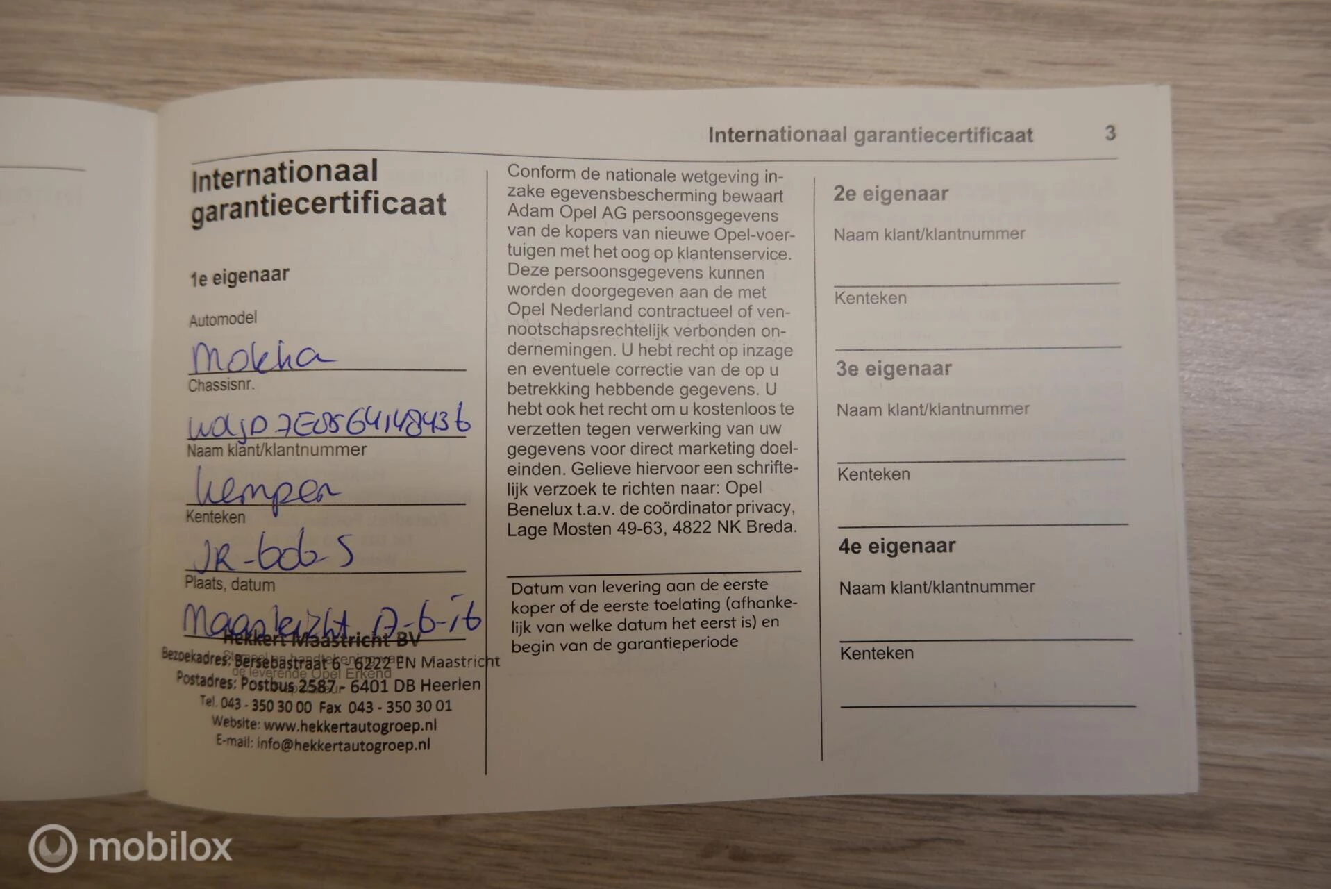 Hoofdafbeelding Opel Mokka