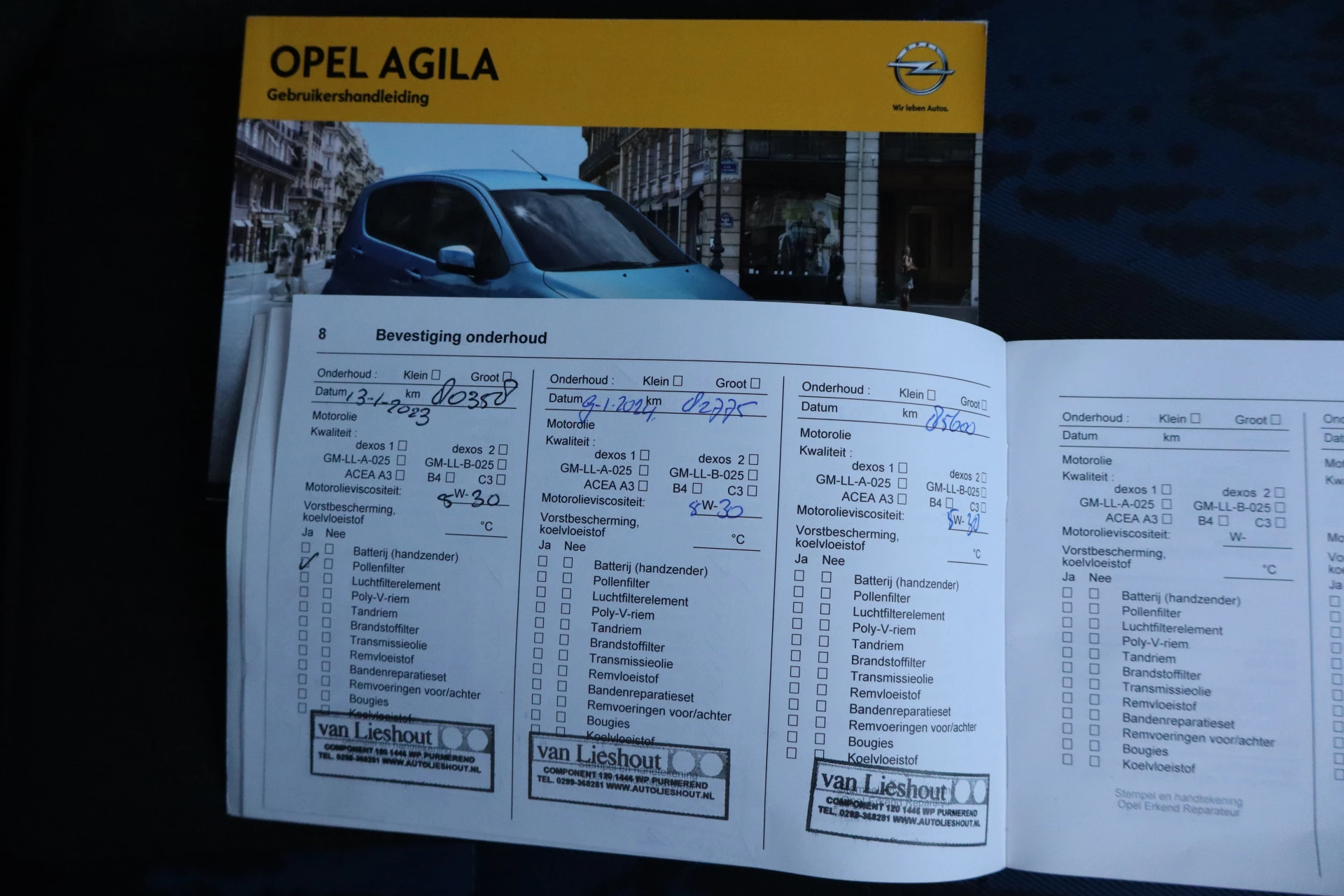 Hoofdafbeelding Opel Agila
