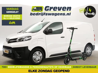 Hoofdafbeelding Toyota ProAce Toyota ProAce Worker 75 kWh Extra Range Navigator L2H1 | GRATIS E-Step! | Elektrisch Automaat | EMISSIEVRIJE ZONE | Airco Camera Cruise Carplay Navi 3 Persoons