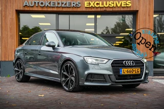 Audi A3 Limousine 1.5 TFSI CoD Sport S Line Edition Facelift Panodak Adapt cruise Stoelverw.