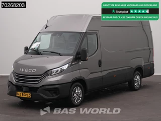 Iveco Daily 35S21 BPM VRIJ! Automaat 2025 model L2H2 Trekhaak Tacho ACC LED CarPlay Velgen Camera 12m3 Airco Trekhaak