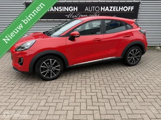Ford Puma 1.0 EcoBoost Hybrid Titanium | PDC Achter | Afn. Trekhaak | LM Velgen | Airco | LED | Navi