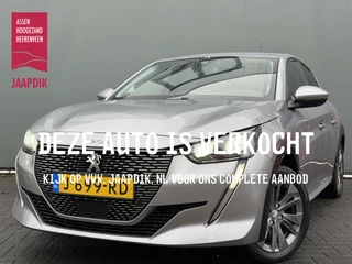 Peugeot e-208 BWJ 2020 EV Allure 136 PK 50 kWh APPLE CARPLAY | ANDROID AUTO | NAVI \ CLIMA | ADAPTIVE CRUISE | BLUETOOTH | HALF LEDER | LMV | PDC
