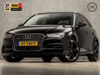 Audi A3 Sportback 1.4 e-tron PHEV S-Line Sport 204Pk Automaat (SCHUIFDAK, NAVIGATIE, LEDER, CLIMATE, KEYLESS, STOELVERWARMING, SPORTSTOELEN, GETINT GLAS, ZWART HEMEL, PARKEERSENSOREN, NIEUWSTAAT)
