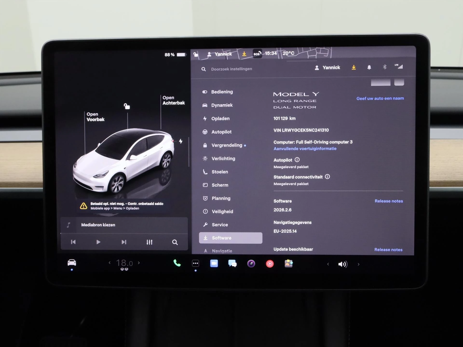 Hoofdafbeelding Tesla Model Y