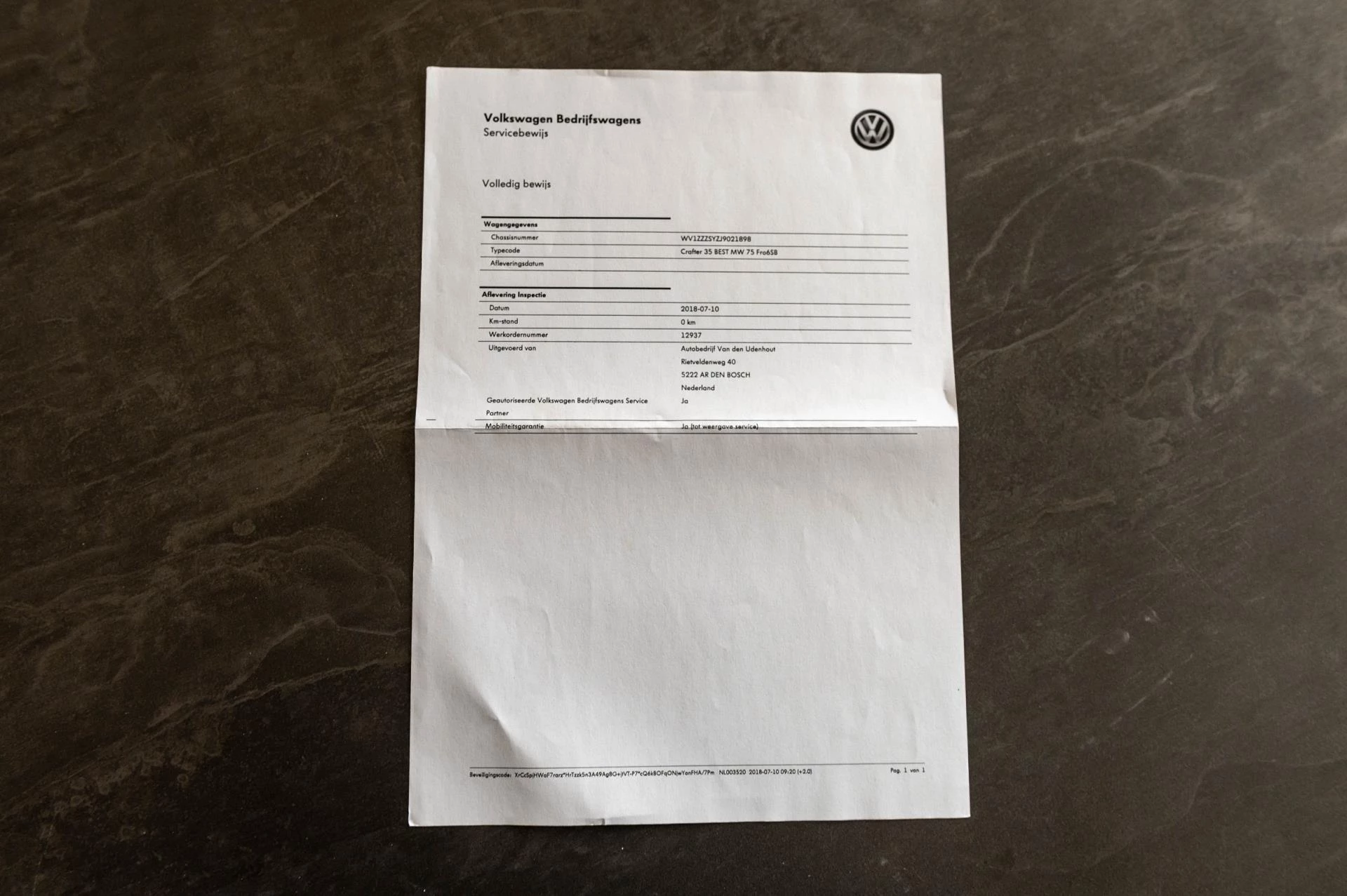 Hoofdafbeelding Volkswagen Crafter