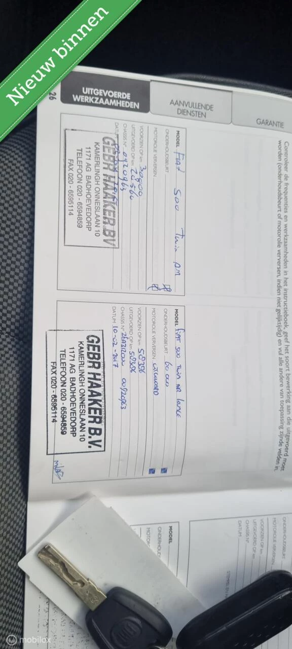 Hoofdafbeelding Fiat 500