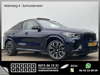 BMW X6 M Competition 626PK BTW Bowers&Wilkins Pano Nachtzicht Massage Stoelverw+Koeling BOMVOL!