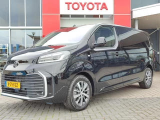 Toyota PROACE Worker PROFESSIONAL 75KWH ELECTRIC NIEUW MODEL STOELVERW NAVI DIGITAAL DASHBOARD CRUISE CLIMA KEYLESS LM-VELGEN CAMERA PARK-SENSOREN APPLE/ANDROID