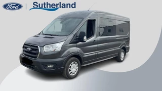 Ford Transit 350 2.0 TDCI L3H2 DC Trend 6-zits | 170pk |  Dubbele Cabine  | Navigatie | Camera | Trekhaak | Stoelverwarming | Armsteun