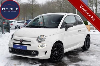 Fiat 500 TwinAir Turbo Sport|Org NL|2e Eig|NAP|Leder|LED|Black Edition|Cruise|Volledig Onderhouden