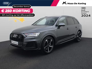 Audi Q7 55 TFSIe 280kW/381PK quattro S Line · Luchtvering · Trekhaak · Parkeersensoren + Area view · Garantie tot 28-01-2029 of 100000km