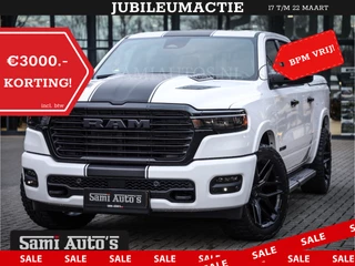 Dodge Ram Pick-Up 420PK 636 Nm | 14,4 SCHERM + 10.2 INCH PASSENGER SCREEN | PRIJS MET LPG EN COVER EN GARANTIE | DUBBELE CABINE | PICK UP | 5 PERSOONS | DC | GRIJSKENTEKEN | VOORAAD 2223 - 5047