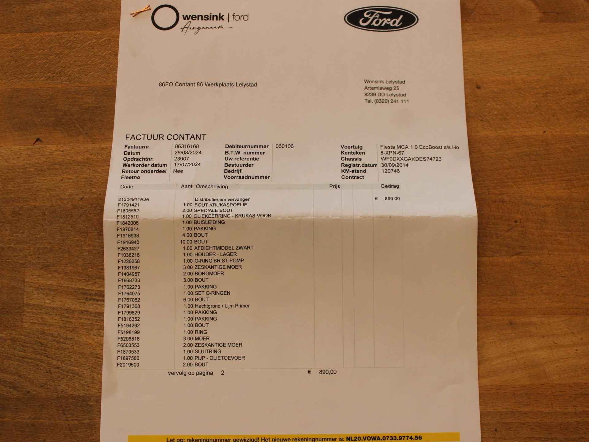 Hoofdafbeelding Ford Fiesta