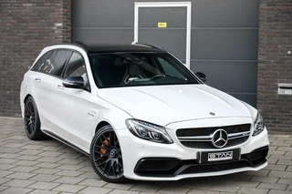 Mercedes-Benz C-klasse Estate C63S | 1E NL EIG | BTW AUTO | KUIPSTOELEN, KERAMISCH, PANO, 1E LAK, SUPER NETTE AUTO, NIGH