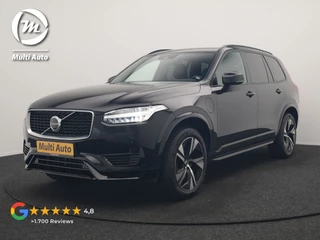 Volvo XC90 T8 Twin Engine AWD R-Design 7 Persoons PHEV 392pk Dealer O.H | Trekhaak Af Fabriek | Adaptive Cruise | Harman / Kardon | Lederen Sportstoelen Memory & Verwarmd | Apple Carplay | Navigatie | Virtual | DAB | 20"L.M | Plug In Hybrid | 