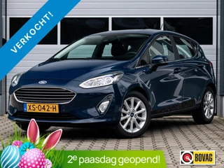 Ford Fiesta 1.0 EcoBoost Titanium|1e Eigenaar|CLIMATE|KEYLESS|CARPLAY|PARKEERHULP|PDC|CRUISE|NAVI