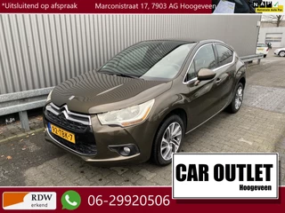 Citroën DS4 1.6 VTi So Chic 157Dkm.NAP, Leer/Stof, Clima, CC, LM, nw. APK – Inruil Mogelijk –